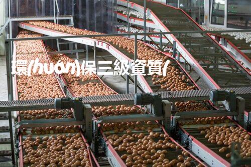 環(huán)保三級資質(zhì)，解鎖綠色工程大門！
